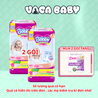 Bobby Combo 2 Gói Miếng Lót Sơ Sinh Size NB1 108 Miếng Chống Hăm Thấm Hút Tốt Cho Bé Sơ Sinh Dưới 1 