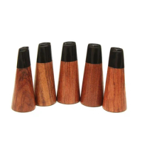 Cigar Holder Rosewood 3mm Filter Flue Cigarette Pipe Retro Gentleman Straight Type Handle Smoking Pipe Accessory Old Dad's Gift