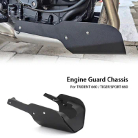 Motorcycle Engine Guard Chassis Protection Cover For TRIDENT Trident 660 Trident660 For TIGER SPORT Tiger Sport 660 2022 2023