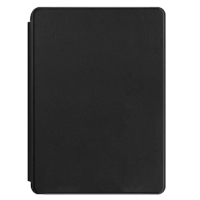 for Surface Go/Surface Go2 10-Inch Ultra-Thin Lightweight Caster Pattern Tablet Leather Case(Black)