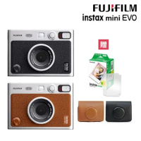【贈專用皮套20張底片組合】富士 FUJIFILM instax mini EVO 混合式拍立得相機 公司貨