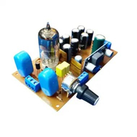 Kit preamp tabung tube 6BQ7 pre amplifier stereo line stage ECC180