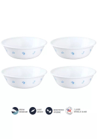 Corelle Corelle 4 Pcs 500ML Vitrelle Tempered Glass Cereal Bowl - Secret Garden