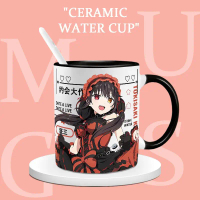 Tokisaki Kurumi Sanjo Natsuka แก้วสินค้า, Date A Live, ถ้วยชาฟอง, ถ้วยน้ำหอพัก, ถ้วยเซรามิก