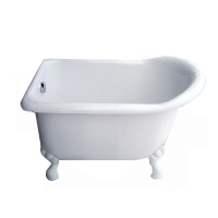 【I-Bath Tub精品浴缸】伊莉莎白-典雅白(110cm)