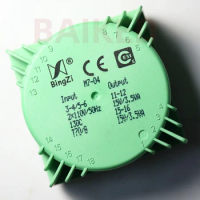 BingZi M7-04 Input 3-4/4-6 2X110V/50Hz 130C T70/B Output 11-12 15V/3.5VA 15-16 15V/3.5VA Green Cube Power transformer