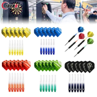 45mm Plastic 2BA Dart Shafts And Nice Pattern Darts Flights Dart Accessories For Professional Darts Set