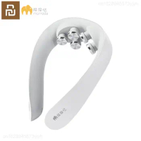Xiaomi Youpin Momoda Smart Massagers Home Rechargeable Portable 6D Massage Head Point Vibration Hot Apply Cervical Massage Relax