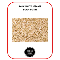 Raw White Sesame Premium Grade / Bijan Putih 500gm 1kg