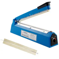 F400 Impulse Sealer Heat Sealing Machine 400mm Kitchen Food Sealer Vacuum Bag Sealer Plastic Bag Packing Tools Best Price