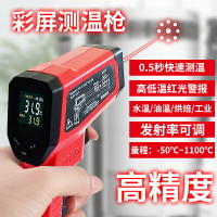 紅外線測溫儀水溫油溫槍溫度計槍搶烘焙測量儀廚房空調工業高精度