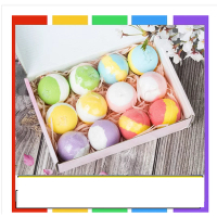 美白香氛泡澡沐浴鹽球((禮盒)泡澡球65克*12顆)