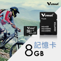 V-smart MicroSDHC UHS-I U1  記憶卡 8GB