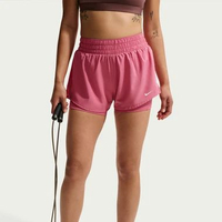 NIKE Women Training Dri-FIT One Mid-Rise 3In 2-In-1 Short Celana Fitness Wanita [DX6013-641] A/L PEO