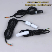Suhu tinggi ketepatan kelembapan tekanan atmosfera modul Sensor bersepadu BMP180 BME280 BMP280 I2C O