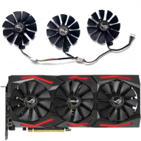100% Tested Replacement Fan Cooling Fan Suitable for ASUS RTX2060 2060S 2070 Graphics Card T129215SH/T129215SL