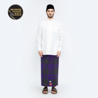 Sarung BHS Excellent Gold Motif E51 KDT Ungu Hijau 01