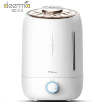 Deerma DEM-F500 household office 5L Mini air humidifier Aromatherapy office bedroom home air humidification Atomization white