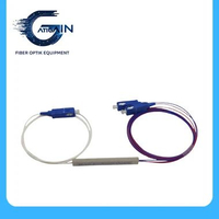 Xumikura 1x2 Splitter Ratio 5:95 FBT SC UPC Sinyal Splitter 1 Input 2 Output Standar SC UPC