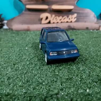 Diecast Miniatur Suzuki Vitara biru skala 1:43