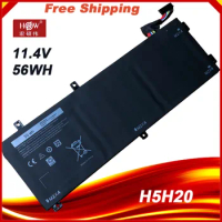 11.4V 56Wh H5H20 Laptop Battery For DELL XPS 15 9560 9570 159560D1845 Precision M5520 5530 62MJV M7R96