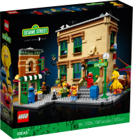 【滿額送好禮】樂高LEGO- IDEAS 芝麻街 123 Sesame Street 21324