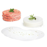 Không dính Caramen Giấy lót Trang tính cho Burger Press Patty Serperate cho Steamer Đồ nướng Giấy Pa