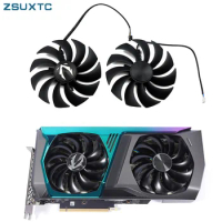 100mm GAA8S2U CF1010U12S 12V 0.45A RTX3070 GPU Cooling Fan For Zotac Gaming RTX 3070 AMP Holo Graphics Card Fan