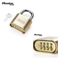 Master Lock 175MCND Brass Password Padlock Anti-theft Waterproof Home Dormitory Outdoor Password Lock
