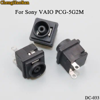 ChengHaoRan 2pcs/lot For Sony VAIO PCG-5G2M Black DC Socket Power Connector Vertical In-line Female