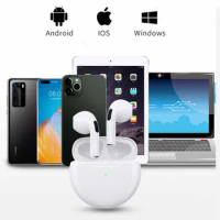 Air Pro 6 TWS Wireless Bluetooth Earphones Headphones Mini Earpone Headset For Xiaomi Android iPhone Earbuds