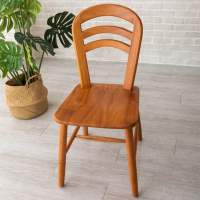 【Mahogany 瑪荷尼家具】全原木 桃花心木 綠光餐椅G3(餐椅、椅子)