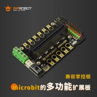 Control-of-I/o-expansion-board-microbit-development-board-mind+education-learning-board-multi-functional-belt-motor-support