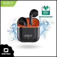 ROBOT Airbuds T50S T60 T70 Encobuds Bluetooth TWS Headset Earphone Wireless Original T50S Black