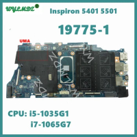 19775-1 i5-1035G1 / i7-1065G7 CPU Laptop Motherboard For Dell INSPIRON 5501 Mainboard CN 0TG76R 0WT9WW Test OK