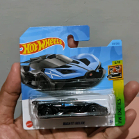 hotwheels hw diecast  bugatti bugati bolide hitam shortcard sc 2023
