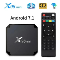 X96 Mini 4G Smart TV device Android 7.1 Rk3228A WiFi HD 4K multimedia player 2GB 16GB Android tv box