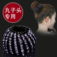 發飾百搭鳥巢長發盤發器扎馬尾扣發抓夾小清新發圈懶人發夾丸子頭