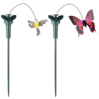 Solar Butterfly Bird Ornament For Outdoor Spaces Gardens Yards Flower Beds Patio Yard Lawn Gazebo Landscape
