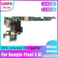 Replacement Disassemble Unlocked Logic Board For LG Google Pixel 3 XL Motherboard 64GB 128GB With Full Chips