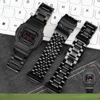 Multiple styles For Casio DW5600 GW-B5600 GW-M5610 GA 110 100 120 GD 100 Refit Band Men's watch Strap Stainless Steel Watchband
