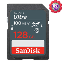SanDisk 128GB 128G SDXC【100MB/s】Ultra SD UHS-I UHS C10 Class 10 SDSDUNR-128G 相機記憶卡｜滿額領券最高現折$220