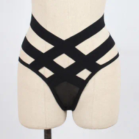 Fashion Cross Bandage Women Sexy G-String Thongs Lingerie Briefs Underwear Panties T String Thongs Ropa Interior Femenina 2024