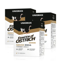 【UNIQMAN】強健鴕鳥精 膠囊 三盒組(60粒/盒)