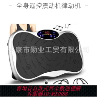 {台灣公司貨 可打統編}110V跨境家用甩脂機站立式抖抖機按摩健身器震動懶人美體運動機