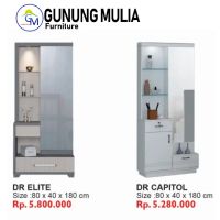 Meja Rias Siantano Bahan Kayu Mdf