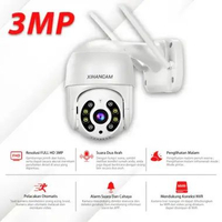 XIHANCAM IP Camera 3MP CCTV Outdoor Wifi Waterproof Kamera 360 Murah CCTV Wifi Jarak Jauh Lewat HP 3