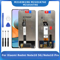Digitizer Assembly Parts For Xiaomi Redmi Note 10 5g Note10 pro LCD Display Full Touch Screen M2103K19G M2101K7AI M2101K7AG Tool