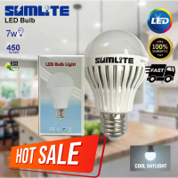 SUMLITE 7W LED Bulb E27 Socket 450 Lumens Cool Daylight