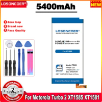 LOSONCOER 5400mAh FB55 Battery For Motorola DROID Turbo 2 XT1585 XT1581 XT1580 X Force